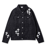 Man Fall Outfits Denim Jacket Loose Denim Jacket
