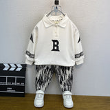 Toddler Boys Sweater Boy's Hoody Children's Long Sleeve Lapel