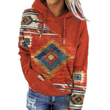 Romanian Gypsy Outfits Printed Sweater for Women
