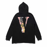 Vlone Hoodie Autumn And Winter High Street Casual Back Large V Loose Hoodie Sweater