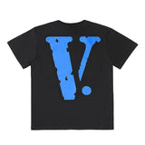 Vlone T Shirt Hip Hop Men'S And Women'S T-Shirt Couple Wear