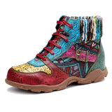 Justin Yellowstone Boots Retro Ethnic Style Retro Women'S Shoes