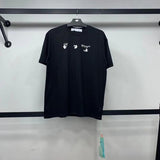 Off White T Shirt Short Sleeve Men'S And Women'S Cotton Tshirt Owt
