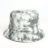 Bucket Hat Fishing Cap Cotton Print Fisherman Hat Double-Sided Tie-Dye Color Printing Fashion Sun Hat