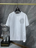 CHH Chrome Hearts T Shirts Sanskrit Cross Virtual Three-Dimensional