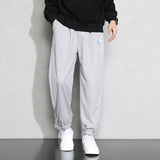 Grey Sweatpants Men's Spring and Autumn Sweatpants Loose Casual Trousers