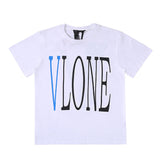 Vlone T Shirt Hip Hop Men'S And Women'S T-Shirt Couple Wear
