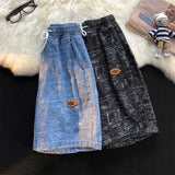 Men Denim Shorts Men's Summer
