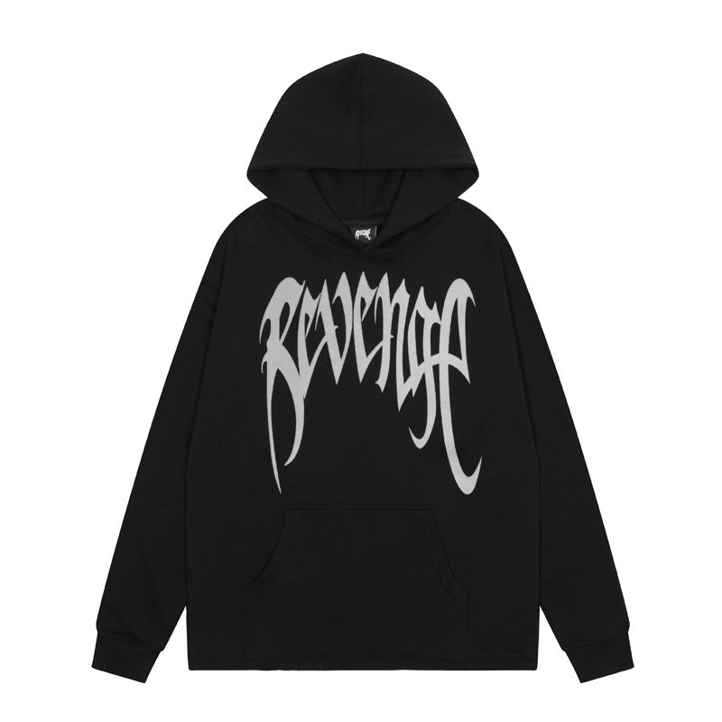 Kanye West Sunday Service Hoodie Skull Loose Terry Hooded Sweater Couple