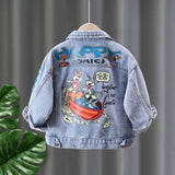Toddler Boys Jackets Boys' Denim Jacket Spring Clothing Top