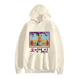 Squid Game Costume Anime Print Fashion Casual Hooded Sweatshirt