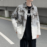 Men Denim Jackets Autumn and Winter Leisure Pink Jacket Men