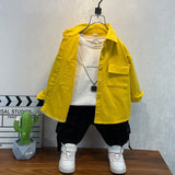 Toddler Boys Sweater Shirt Coat Spring and Autumn