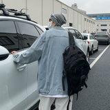 Men Denim Jackets Denim Jacket Coat Men's Spring All-Matching Lapel Cardigan