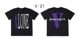 Vlone T Shirt Short Sleeve Couple Loose T-Shirt