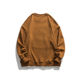 Man Fall Outfis Autumn Couple Wear Towel Embroidery Fake Two-Piece round Neck Sweater Men's and Women's Hip Hop Casual Coat