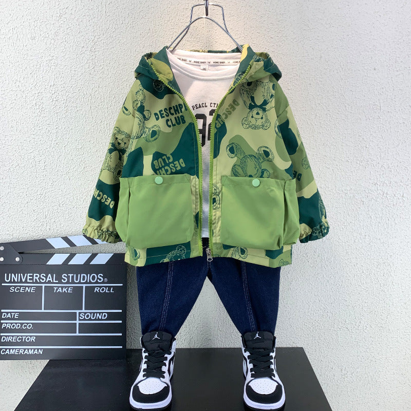 Toddler Boys Jackets Boy's Autumn Coat Autumn Leisure