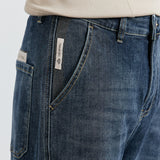 Men Jeans Brushed Thickened Jeans Men All-Matching Warm