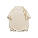 Men T Shitrs Solid Color Letter Simplicity Sweater Loose