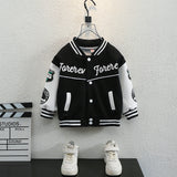 Toddler Boys Jackets Children's Clothing Boys Autumn Clothing Baseball Uniform Jacket