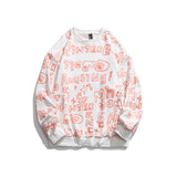 Crew Neck Sweatshirts for Men Men's Autumn Casual Sweater Trendy round Neck OOTD Top for Men