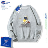 Nasa Children Hoodie Nasa Sweater Children'S Clothing Autumn Loose Round Neck Base