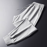 Grey Sweatpants Autumn Track Pants Men's Casual Pants Thin