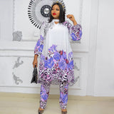 African Dashiki Dress Fashion Casual Women's Print
