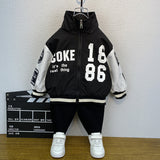 Toddler Boys Jackets Children's Clothing Boys' Jacket Spring Baseball Uniform