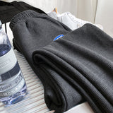 Grey Sweatpants Sports Pants Female Spring and Autumn Casual Loose
