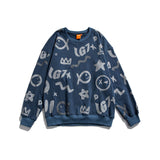 Crew Neck Sweatshirts for Men Men's Autumn Casual Crew Neck Top Loose Sweater