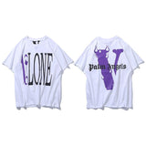 Vlone Friends Men'S Casual Short Sleeve Men'S And Women'S Tshirt
