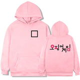 Squid Game Costume Men's and Women's round Neck Sweater