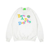 Man Fall Outfits Sports Jacket Foam Printed High Street Casual Pullover Men and Women Fashion