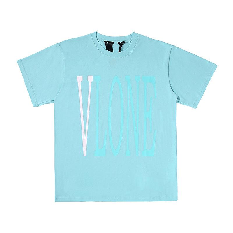 Vlone Men'S Top Summer Popular Shortsleeved Tshirt