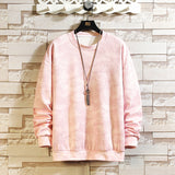 Men's Sweatshirt Autumn and Winter Long Sleeve round Neck Men's Loose Large Size Casual
