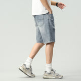 Men Denim Shorts Casual Denim Shorts Men's Loose