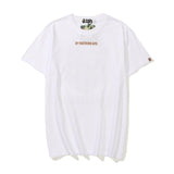 Bathing Ape T Shirt Cartoon Round Neck Summer Printing Plus Size Short-Sleeved Casual T-shirt