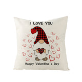 Valentine's Day Pillow Covers 4 Piece Random Styles Together, Love Car Home Pillow Cushion Cover