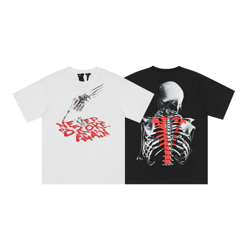 Skull T Shirt Design Skull Hip-Hop Fashionable Brand