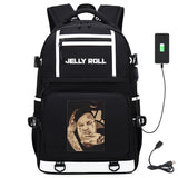 Jelly Roll Bag Jerry Roll Rapper Multi-Function Backpack