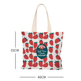 Strawberry Bags Class Bag Simple Autumn and Winter Cloth Bag