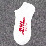 Off White Socks Short Socks Men's and Women's Basketball Sports Ankle Socks Hip Hop Socks