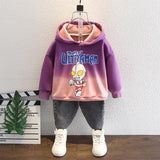 Toddler Boys Sweater Clothes Boys Spring and Autumn Clothes Children's Late Autumn Hooded