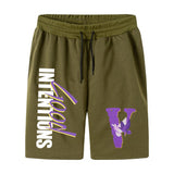 Vlone Shorts Men'S Casual Summer Sports Pants Beach Pants