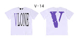 Vlone T Shirt Short Sleeve Couple Loose T-Shirt