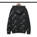 off White Hoodie Autumn and Winter Printed Hooded Loose Long Sleeves Sweater
