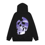 Revenge Hoodie Mechanical Skull Print Men's and Women's Hooded Sweater