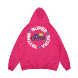 Man Fall Outfits Hooded Sweater Men's and Women's Autumn and Winter Loose Couple's Jacket