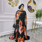 African Dashiki Dress Two-Piece Printed Dress